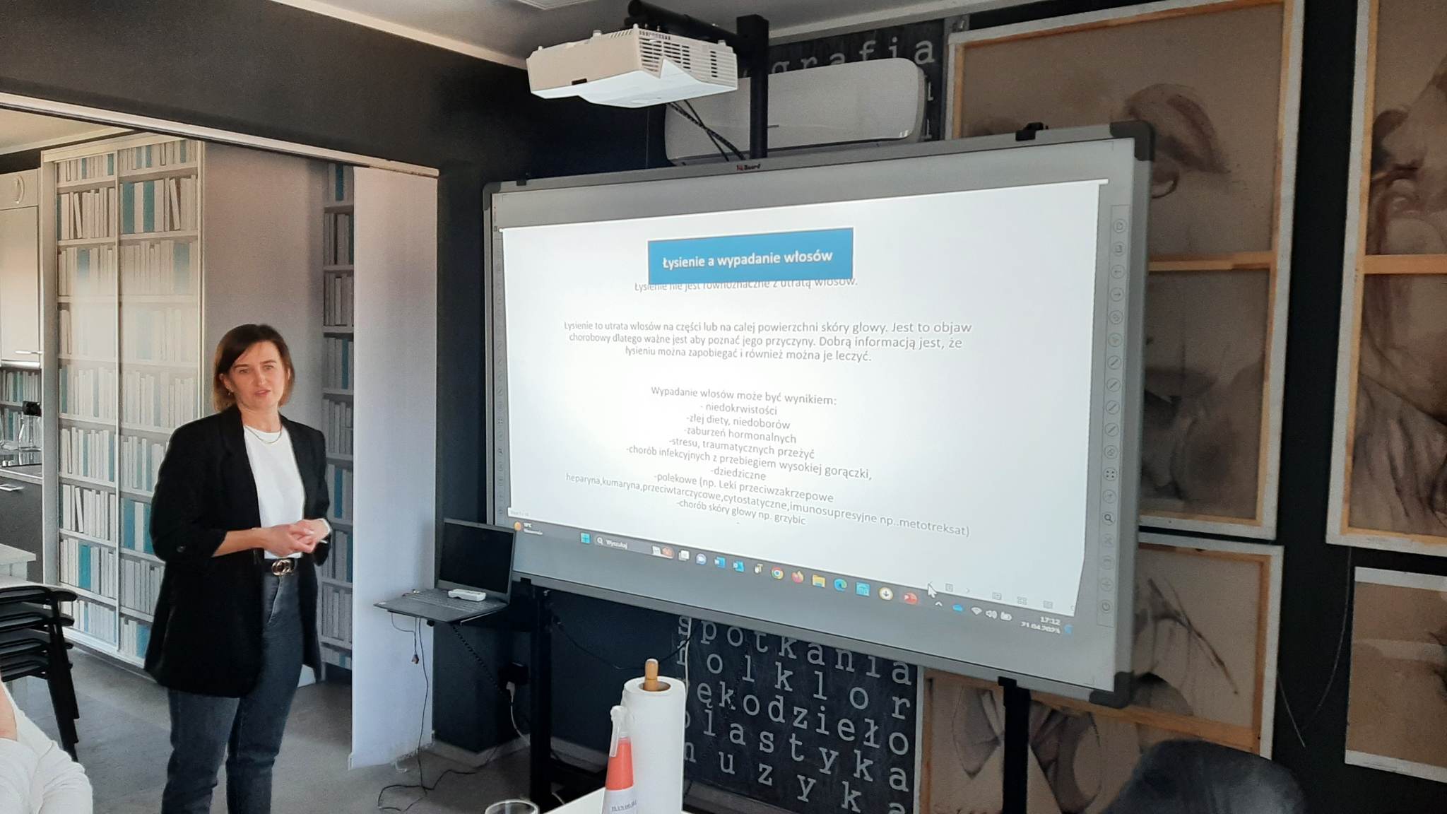Spotkanie z trycholożką Dominiką Ziembą 