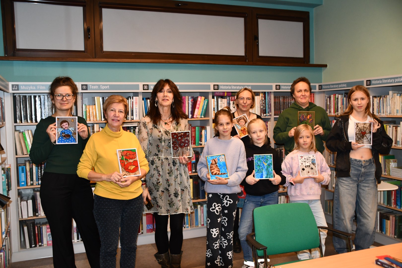 NOWY TOMYŚL: Malowanie na szkle