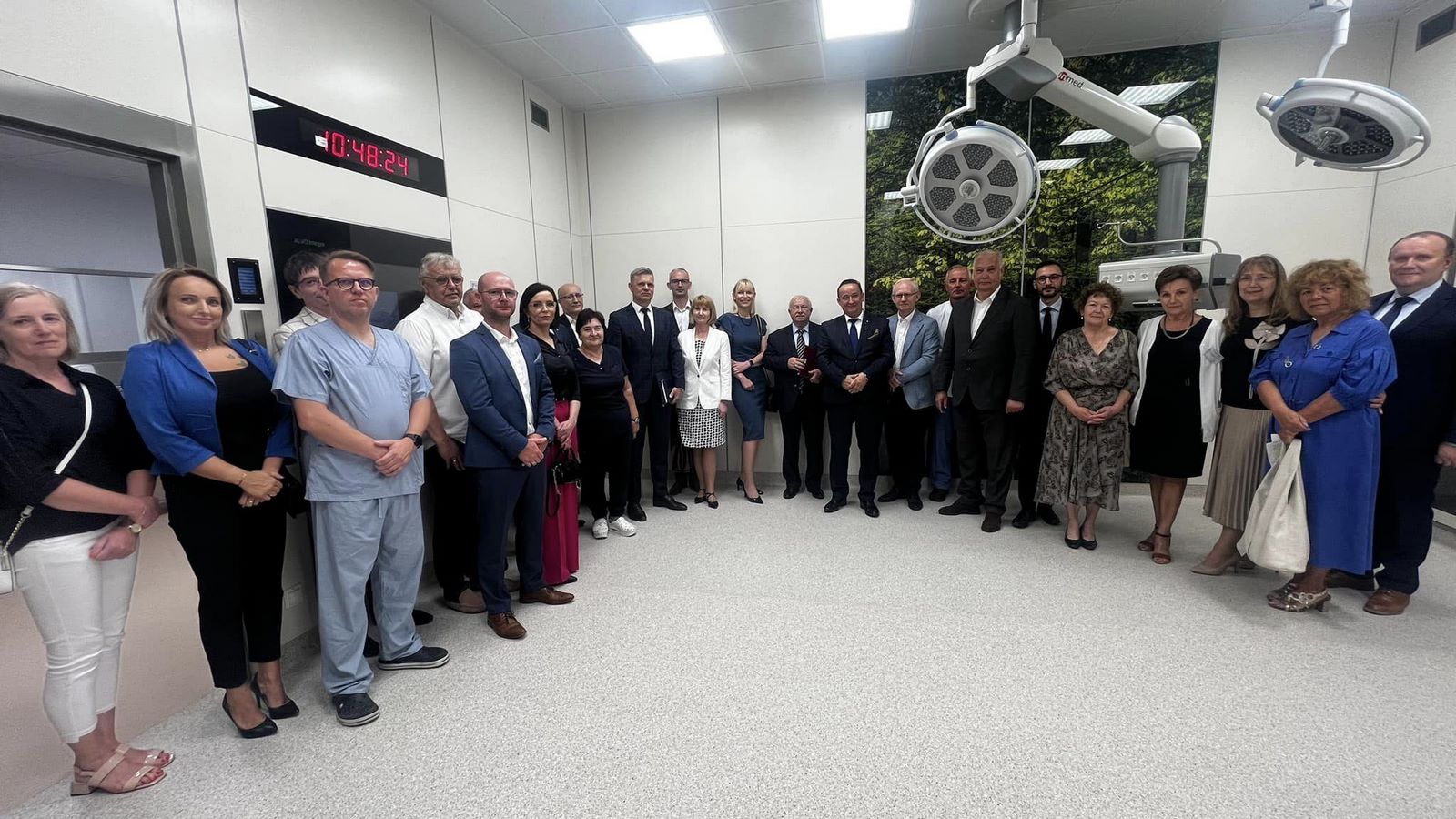 Uroczyste otwarcie zmodernizowanego Bloku Operacyjnego nowotomyskiego Szpitala.