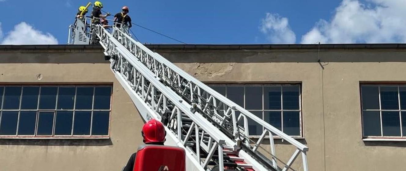 NOWY TOMYŚL: Strażacy szkolili się z wysokościówki